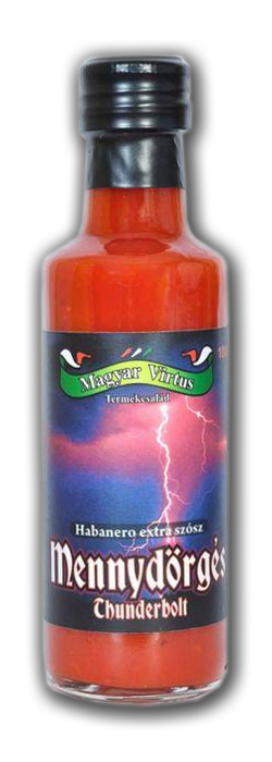 Hromobití - extra chilli omáčka 100ml