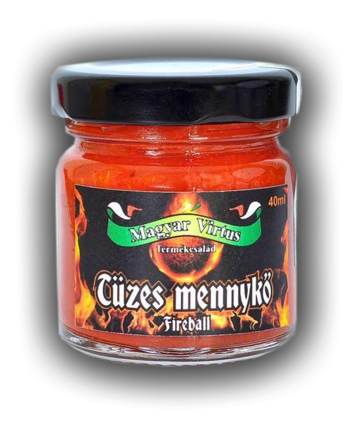 Ohnivá koule - extra chilli omáčka 40ml