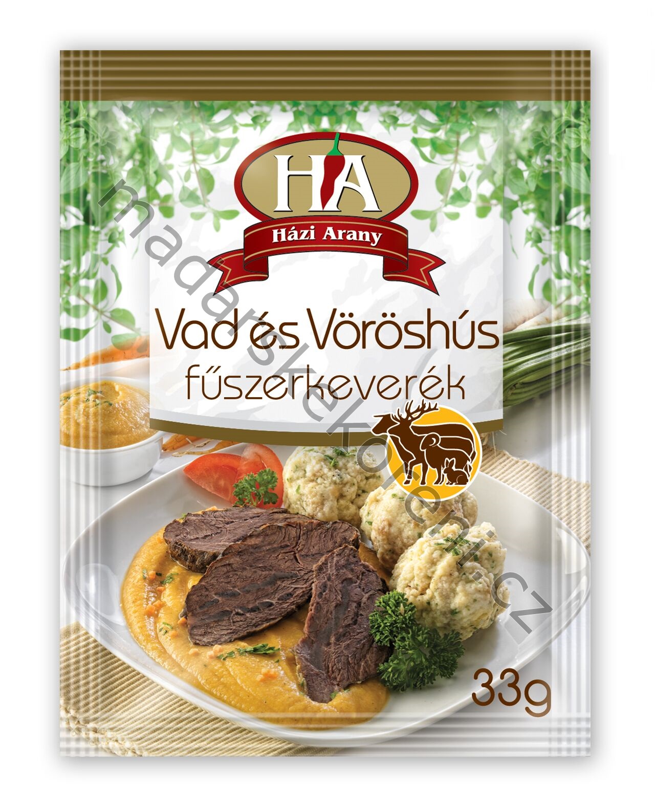 Divočina a červené maso - 33g