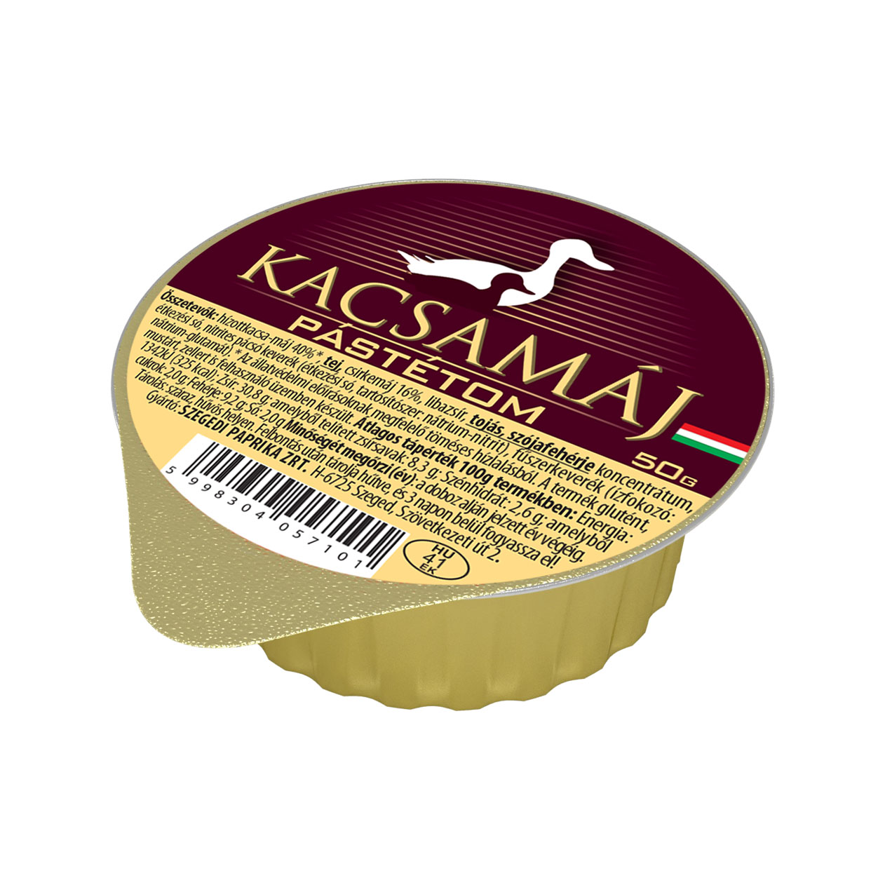 Kachní játra (Foie Gras) – paštika 