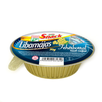 Paštika husí játra s bílým vínem - 75g  
